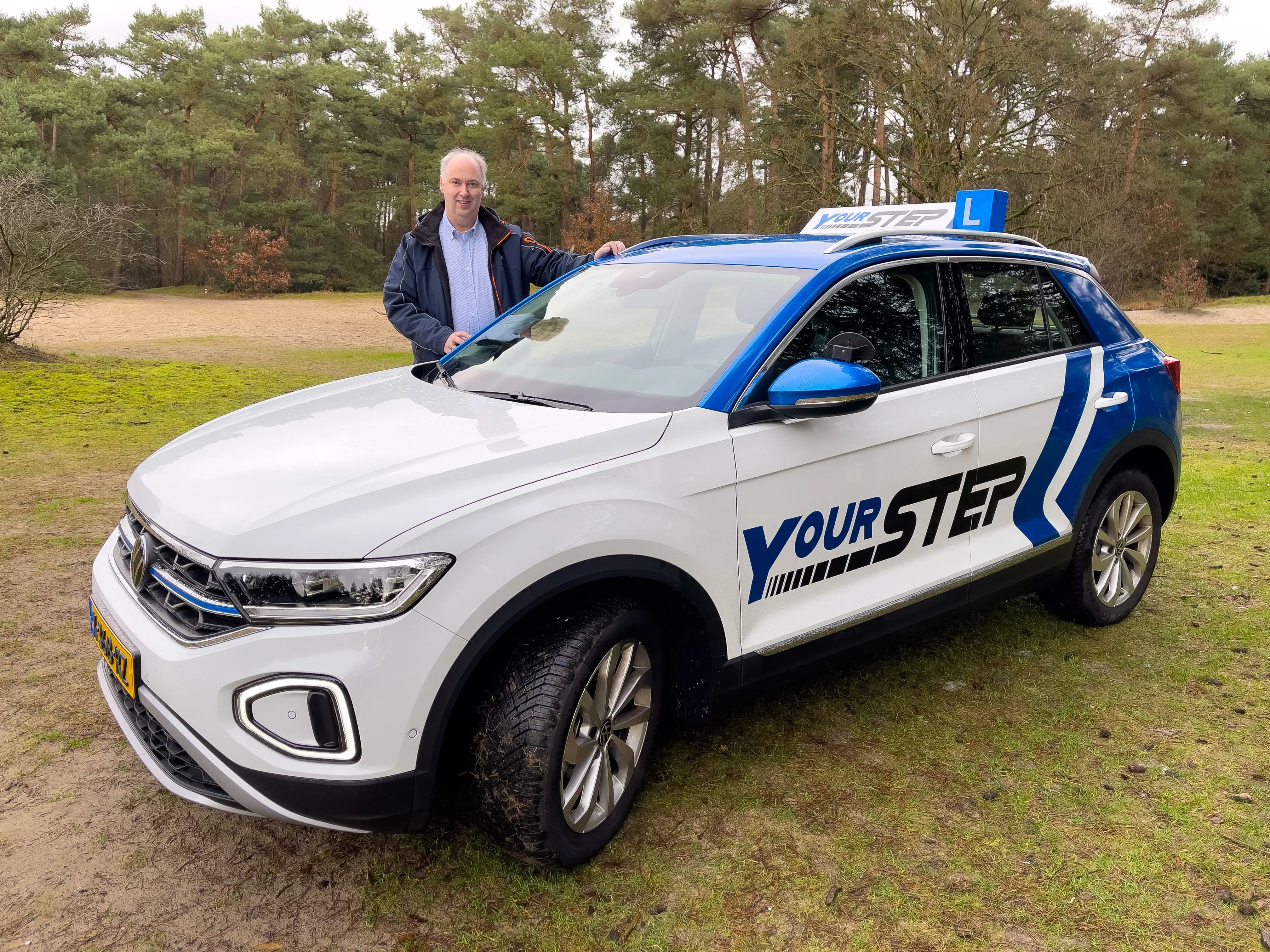 Lesauto met rijinstructeur